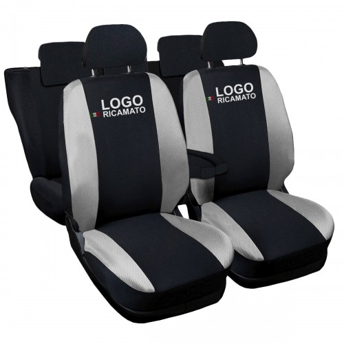 Coprisedili Compatibili C3 Bicolore Nero - Grigio Chiaro Coprisedili Compatibili C3 Bicolore Nero - Grigio Chiaro